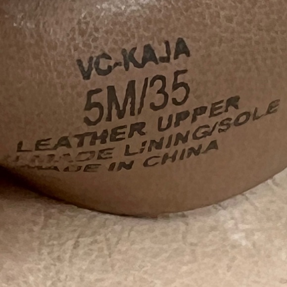 Vince Camuto Brown Suede Kaja Platform Wedge Sandals Size 5 Women's - Picture 4 of 10